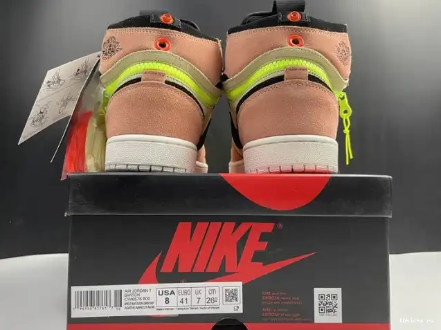 Cheap TB Peach High Jordan Air Switch CW6576-800 1 0619